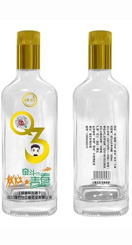 晶白瓶